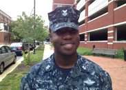 “I think the importance of donating food is caring for your fellow man. It’s really important for us as human beings to come together and show that caring. That should be something that’s done year-round.”
Hospital Corpsman 1st Class?Leonard Thomas, Branch Health Clinic